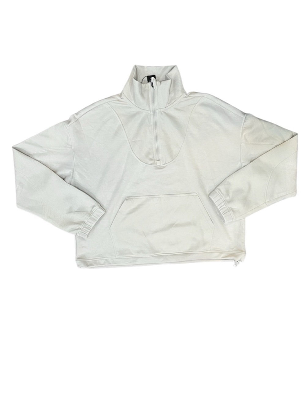 ⚠️4/$15⚠️ Spyder Ribbed Quarter Zip Pullover White Medium